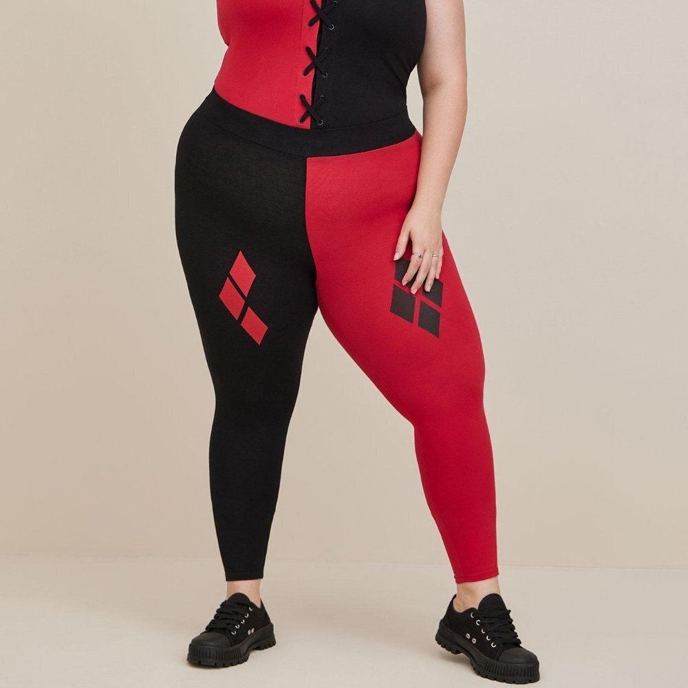 (RETIRED) DC Harley Quinn Full Length Legging - Picture 4 of 5